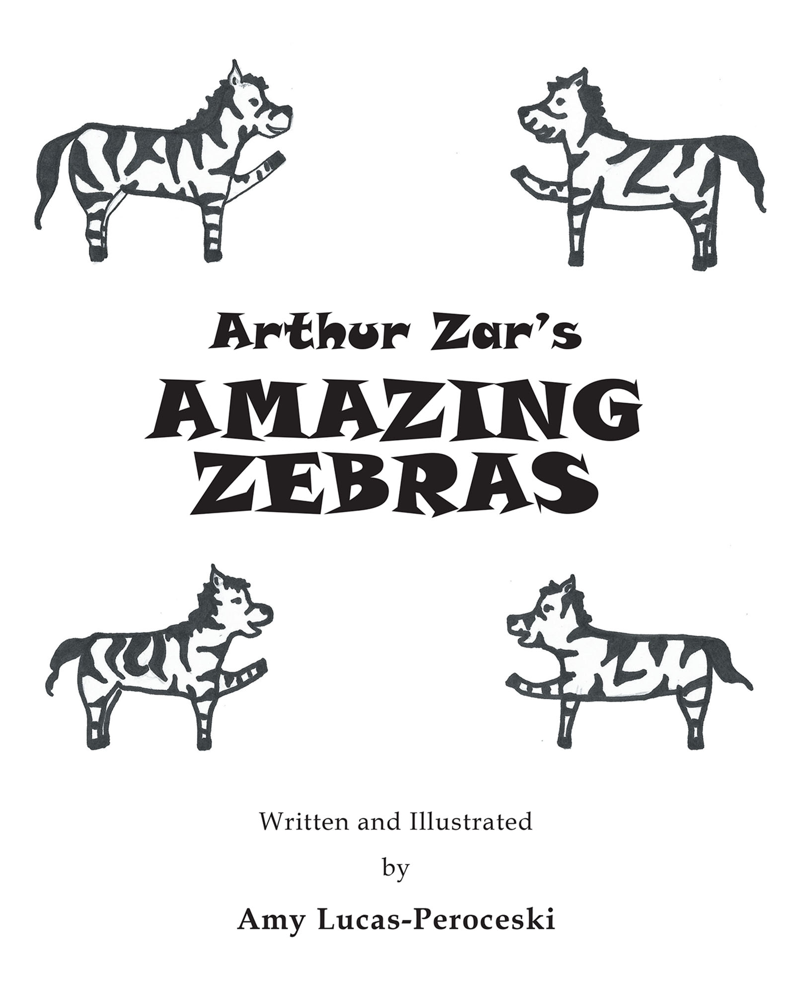 Arthur Zar's Amazing Zebras Cover Image