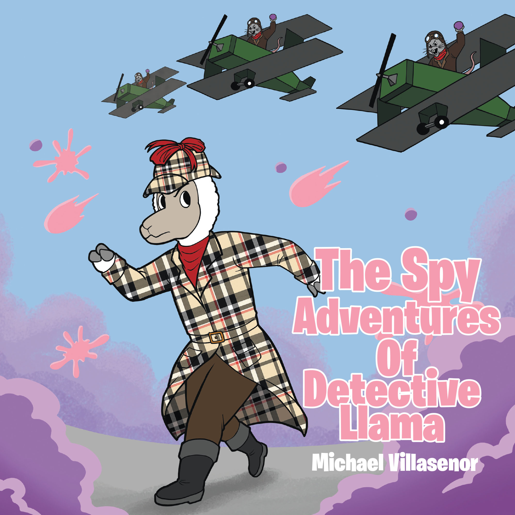 The Spy Adventures Of Detective Llama Cover Image