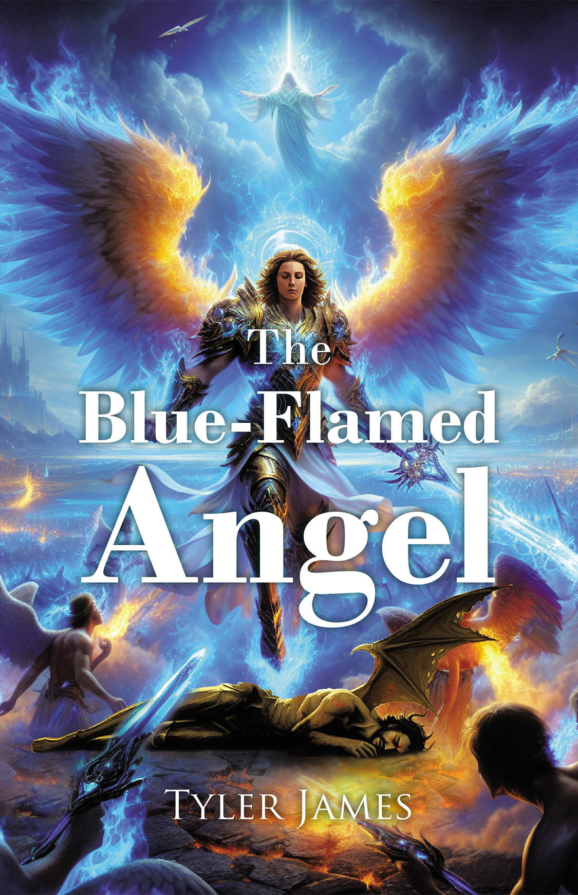 The Blue-Flamed Angel Cover Image